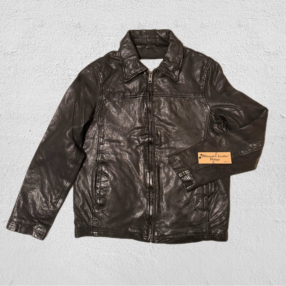 Milwaukee Leather VTG Men's Premium Leather Jackets‎ SFM1804 Size S | NWT